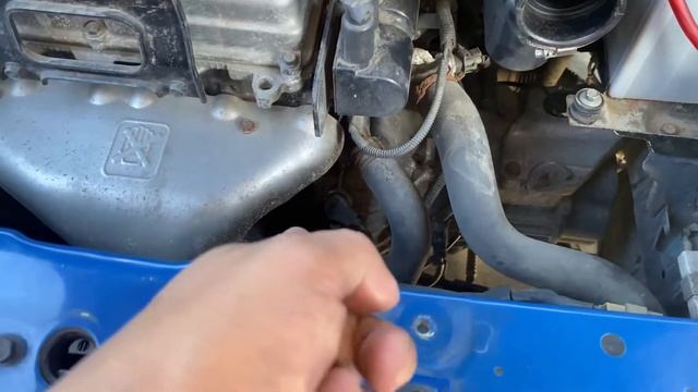 Chevrolet | Spark | Engine Number Location |