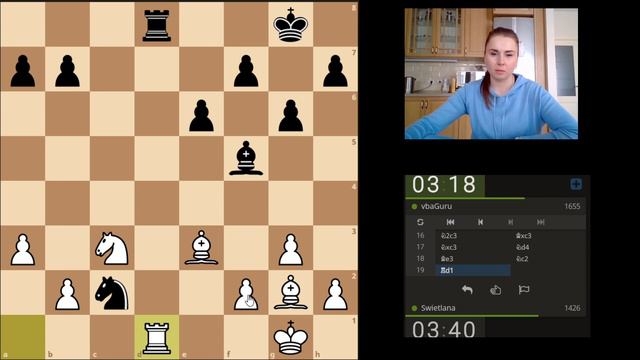 Шахматы, блиц со Светой, выпуск #6 смотреть онлайн