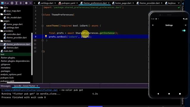 Build Wordle with Flutter PART #14 - SHARED PREFERENCES смотреть онлайн