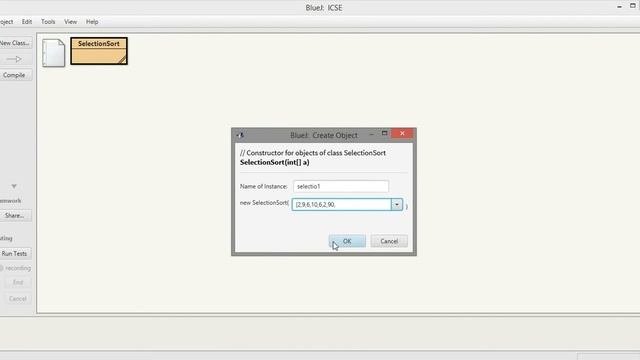 Selection Sort , selection sort in Java and its implementation on Blue J смотреть онлайн