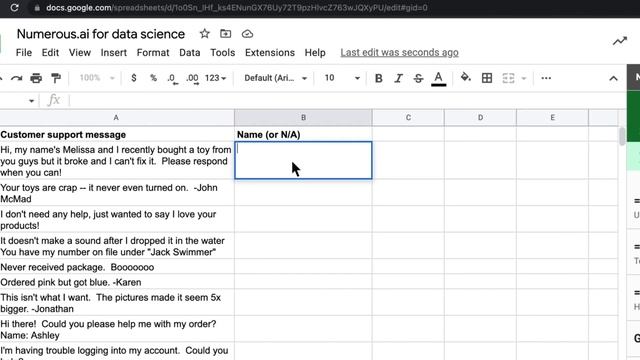 Using ChatGPT for data science in Google Sheets смотреть онлайн