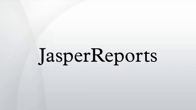 JasperReports смотреть онлайн