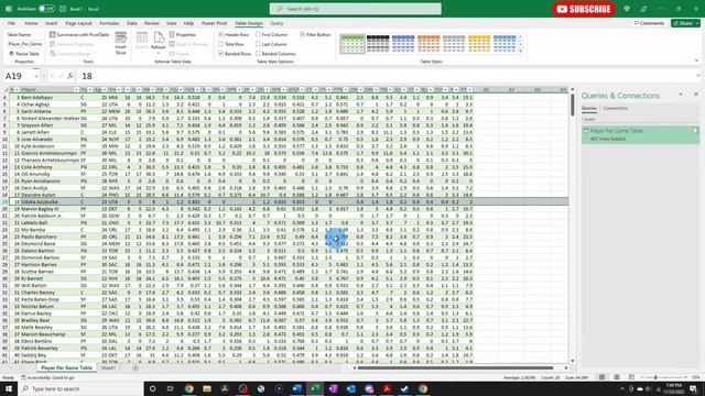 How to Import NBA Data Into Excel смотреть онлайн