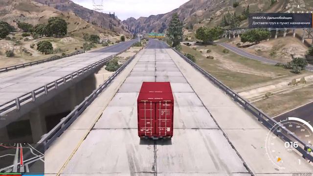 Trucker JOB alt:V Multiplayer смотреть онлайн