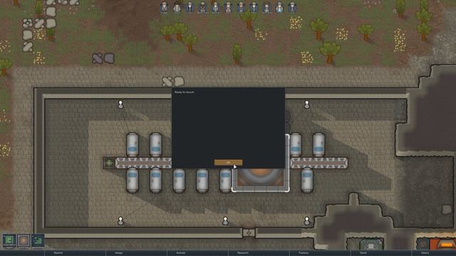 Rimworld - escaping the planet - game over [3440x1440@60fps] смотреть онлайн