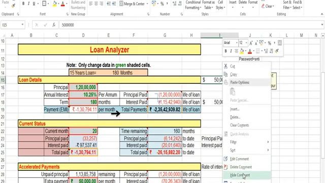 22. How to insert Comments & Protect Sheet (Advance Excel) смотреть онлайн