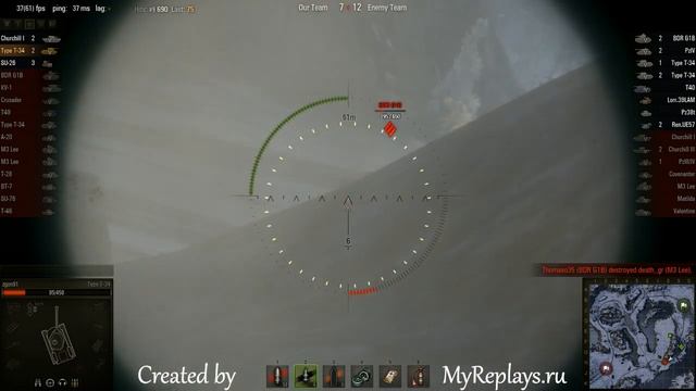 WOT: Arctic Region - - 8 frags - смотреть онлайн
