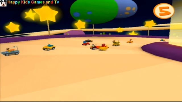 Pocoyo Racing - Episode 3 - Games for kids - Happy Kids Games and Tv - 1080p смотреть онлайн