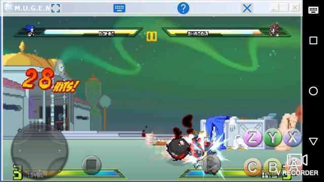 MOSTRANDO CHAR DO SONIC!! (MUGEN ANDROID) смотреть онлайн