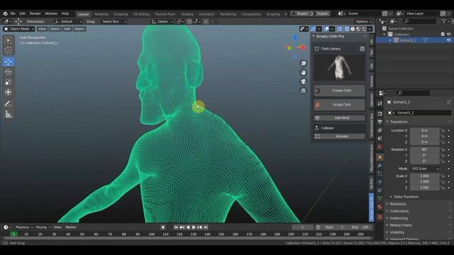 Пробую изменить сетку аддоном блендер.mp4