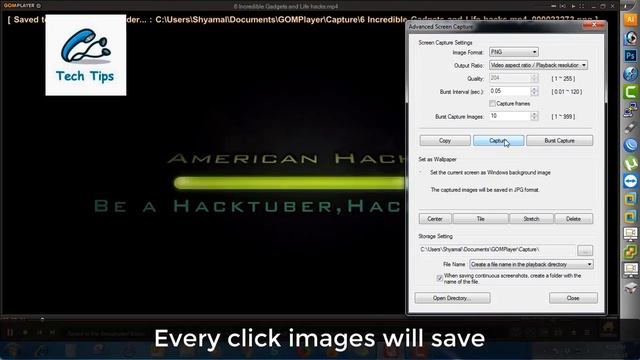How to Capture Images from Video in Gom Player 2018 смотреть онлайн