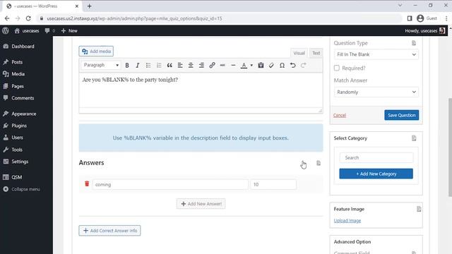 How to Create Vocabulary Quiz using QSM Plugin смотреть онлайн