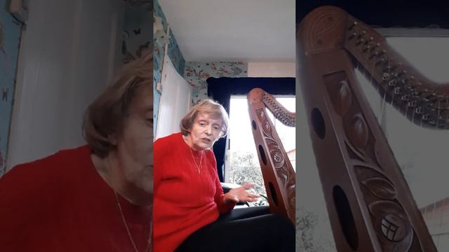 If I tried to live for You Lord -Song 095 by Sylvia Brown on my Harp. смотреть онлайн