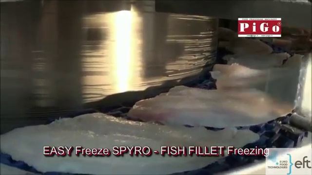 Спиральный морозильный туннель барабанного типа EASY Freeze SPYRO рыбное филе.mp4 смотреть онлайн