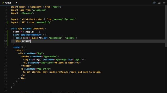 Creating & Interacting with a Serverless AWS Lambda REST API with React & AWS Amplify смотреть онлайн