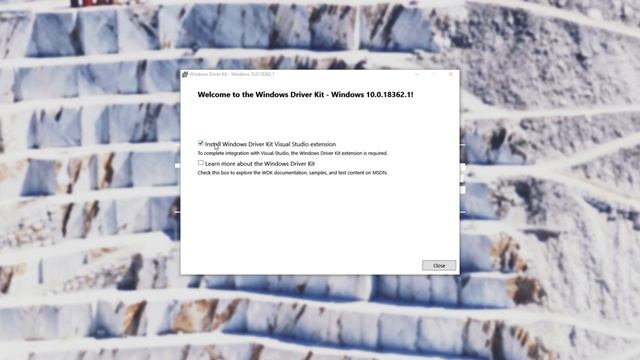 Set up: Windows Driver Kit (WDK) for Visual Studio 2019 смотреть онлайн