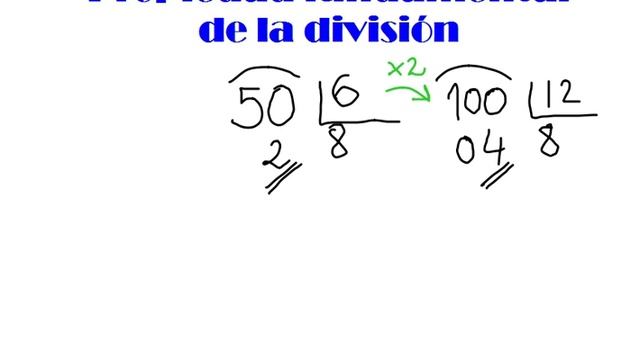 Propiedad fundamental de la división смотреть онлайн