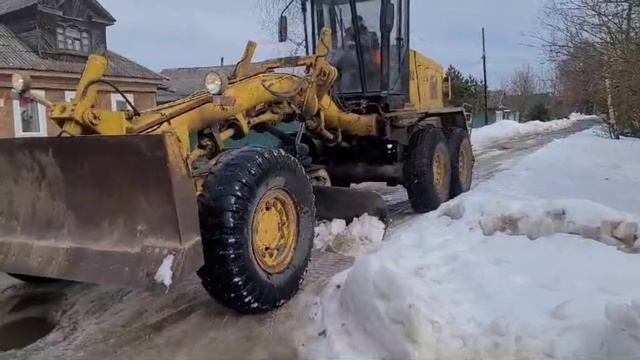 Работы по расчистке дорог в частном секторе