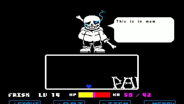 Distrust Sans Fight Phase 1 | UNDERTALE Fangame | SSC's Take смотреть онлайн