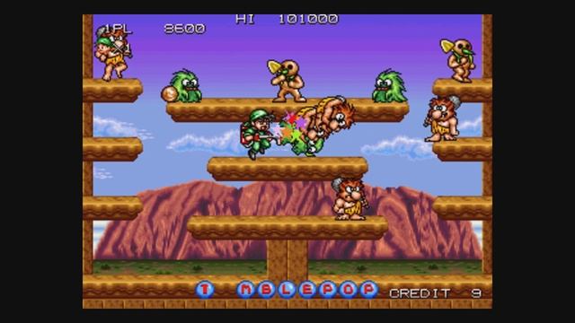 Tumble Pop (Full Game) Data East - Arcade Classic - 1991 смотреть онлайн