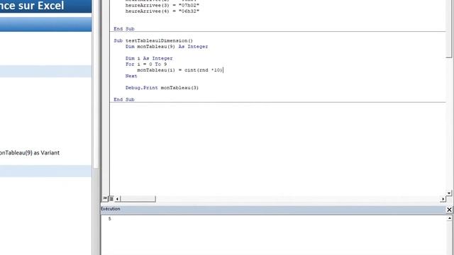 Les tableaux de VBA [#27 FORMATION EXCEL VBA COMPLETE] смотреть онлайн