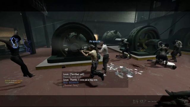 L4D2 All 8 Bots Try To Survive No Mercy On Expert