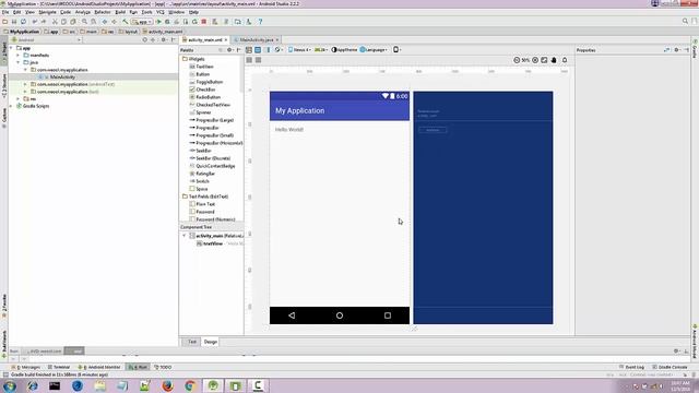 Android Studio Tutorial for Beginners In HINDI Part 2 - Android Studio Interface смотреть онлайн