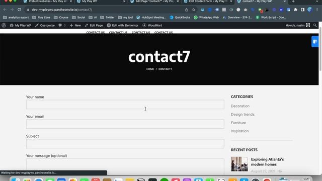 How to Add Contact Form 7 in Wordpress смотреть онлайн