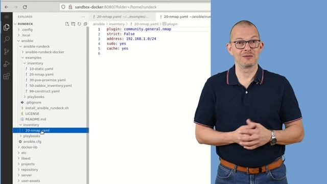 A nice Ansible GUI with Rundeck and vscode server смотреть онлайн