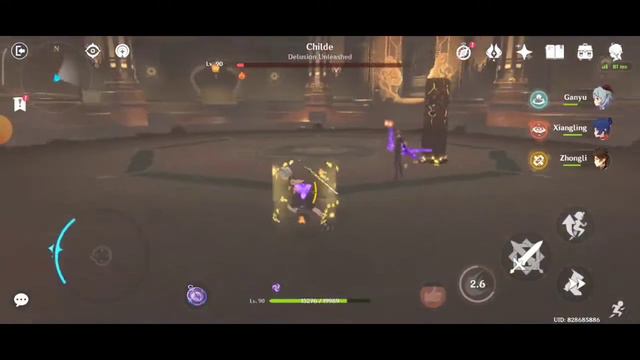 Amos Bow Lvl 1 Vs Childe Lvl 90 Genshin Impact смотреть онлайн