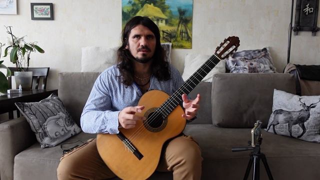 Double Quintol tremolo on guitar - new kind of tremolo - Andrey Trush смотреть онлайн