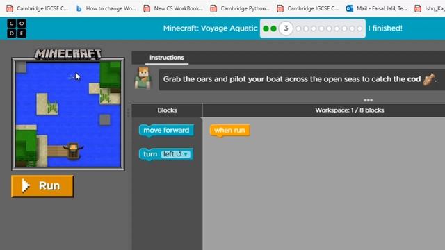 How to Learn Coding Using Minecraft hour of code | MineCraft | Voyage Aquatic | Level 1-6 смотреть онлайн