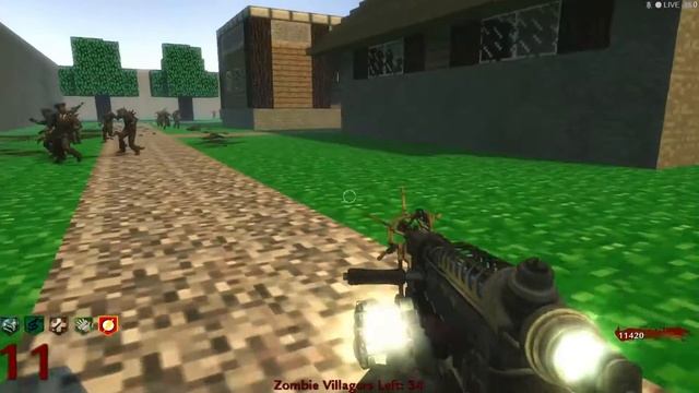 World at War: Modded Minecraft Zombies Map смотреть онлайн