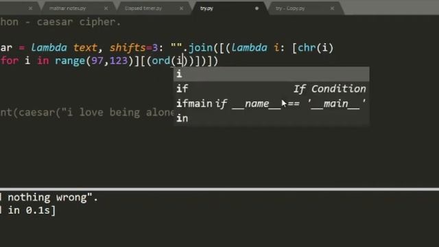 Python - Caesar cipher смотреть онлайн