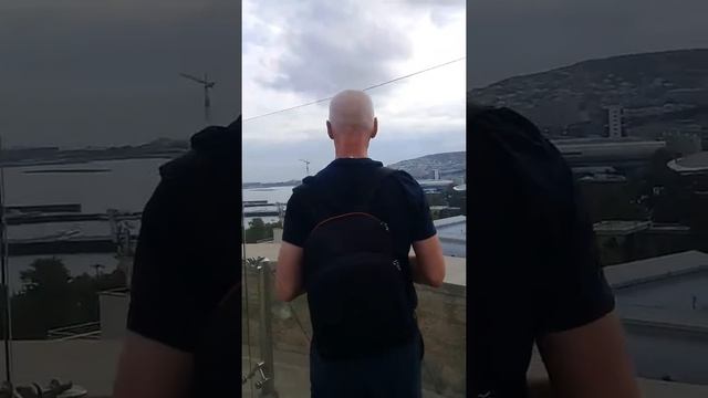 Вид из Девичьей башни в Баку смотреть онлайн
