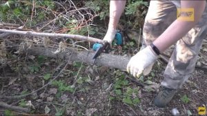 Аккумуляторная мини-пила Makita. Нашел САМУЮ удобную пилу для подрезки веток и деревьев.