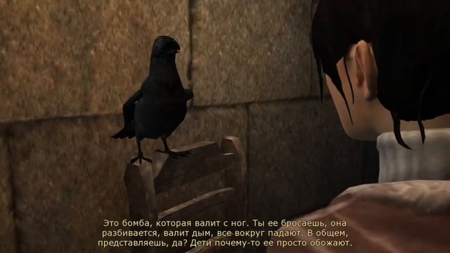 DREAMFALL бесконечное путешествие//Смешная птица - Ворон//Нарезки по игре смотреть онлайн
