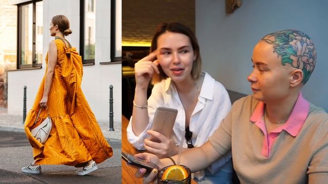 Реакция на уличный стиль в Берлине! Неделя моды! смотреть онлайн