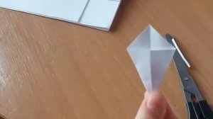 Оригами подснежник.