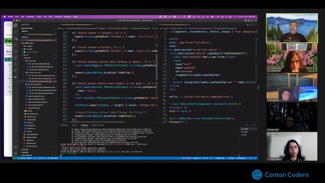 Test Driven Development Angular Typescript Introduction by Scott Hammer смотреть онлайн