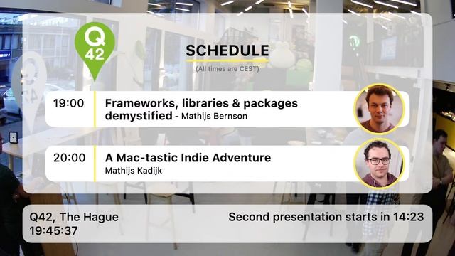 CocoaHeadsNL Meetup, 20 September 2023 смотреть онлайн