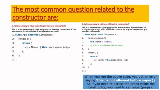 constructor in react смотреть онлайн