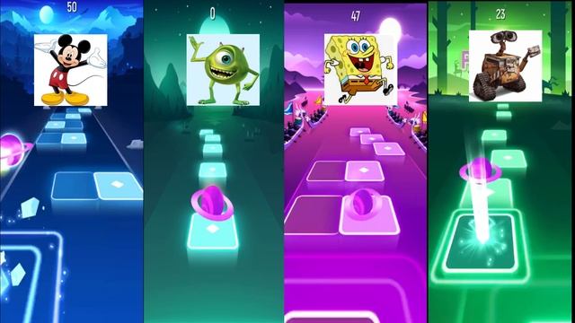 Funny Games. Tiles Hop. Baby shark, doo doo doo doo doo doo #funny #games смотреть онлайн