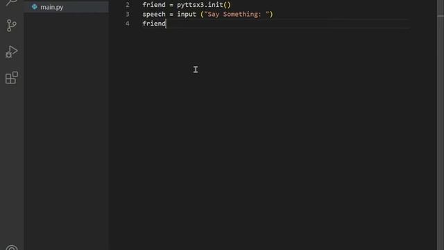 Virtual Friend using Python only 5 lines of code! смотреть онлайн