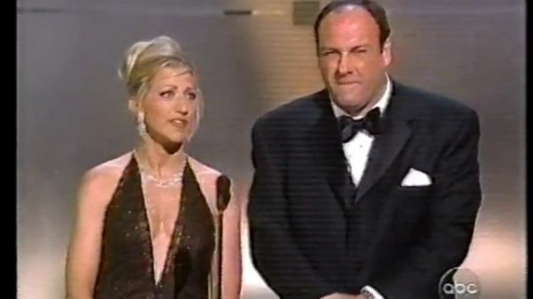 Emmys 2000 James Gandolfini Edie Falco