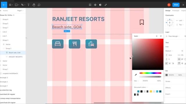Mobile app design in Figma | APP Design | UI/UX | UI Design for Hotel Booking | Creative UI Graphi смотреть онлайн