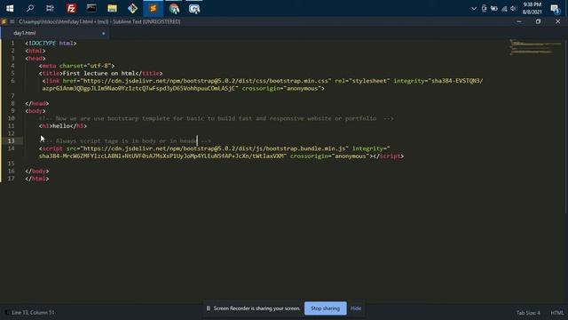 How to use Bootstrap Version 5 in html смотреть онлайн