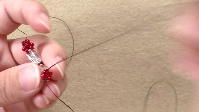 Orient Express Charm Tutorial | Beaded Interchangeable Earrings | CRAW Bugles Toho Miyuki Beads смотреть онлайн
