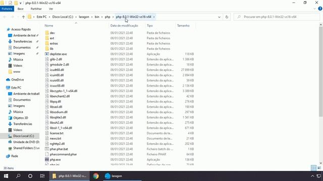 PHP 8 PARTE 2 #021 CONFIGURAR PHP PARA USO NO TERMINAL смотреть онлайн