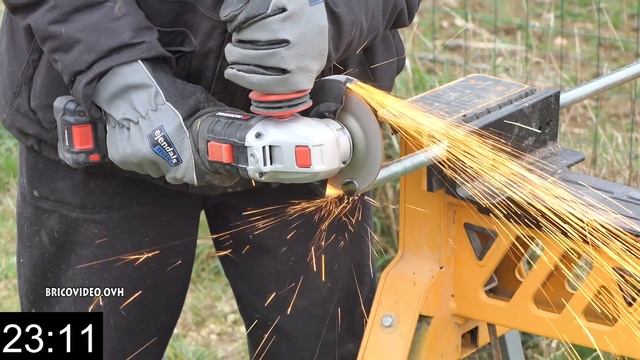 PARKSIDE PERFORMANCE meuleuse d'angle 20V PWSAP 20-LI A1 TEST 115 MM BRUSHLESS Angle Grinder смотреть онлайн